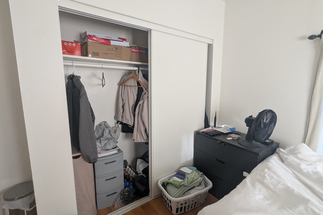 Bedroom (closet) - Single Room in House in Downtown Berkeley