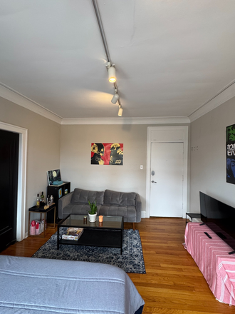 Bedroom + Living Space - SUMMER 2026 SUBLET: Large, Furnished Studio Available Approx. 5/30 - 8/15! Utilities Included