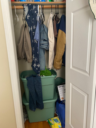 The closet - 30 Moreland Street Boston