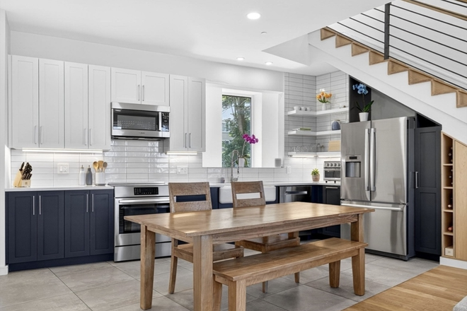 Kitchen - Entire home or room near Northeastern, BMC, Hospitals