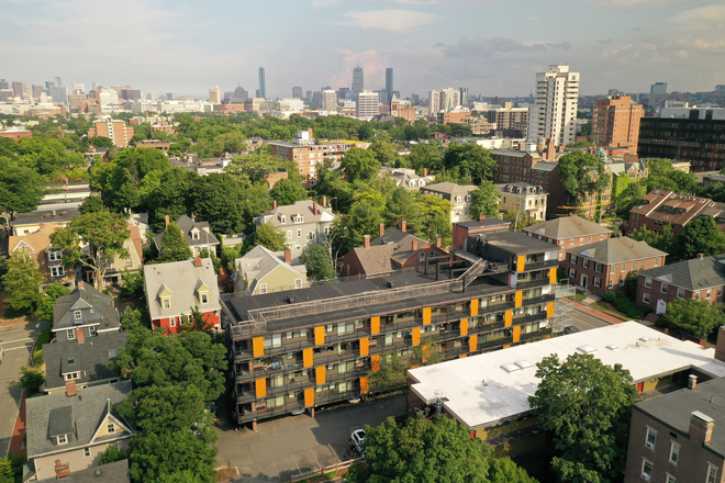 View towards Central/MIT - Spacious/sunny Harvard Sq 3br, washer/dryer, 2 parking and much more Apartments