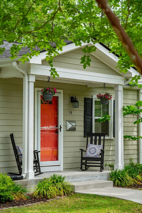 Front of house - 3 bed/2 bath house with shipping container ADU For Rent