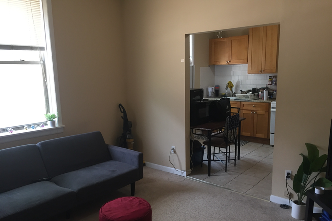 Living Room - 2 Bedroom / 1-Bath on campus just 1 block from BSB & Library Apartments