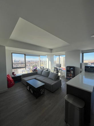 Living Room - Central Sq Cambridge – Jan/Feb Start – Private Bed/Bath in Modern 2BD/2BA – $2250/mo Apartments