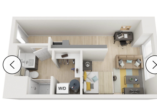 Floor plan very similar to this one - The Abbot Apartment Building