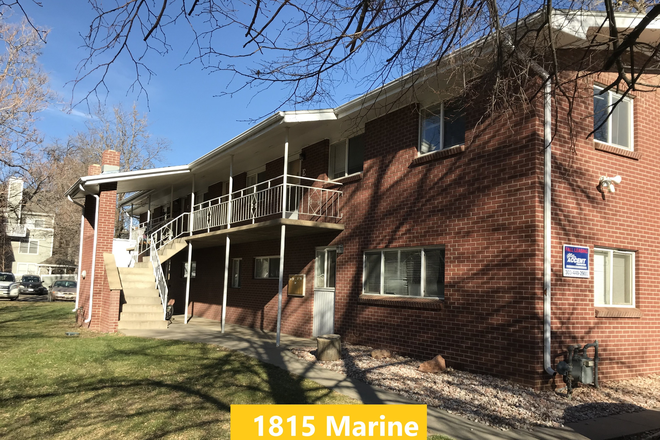 Exterior - 1815 Marine # C**Fall Pre-Lease**AUG 2025 (Boulder) Apartments