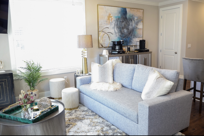 Representative living room of similar townhouse! - THE RESERVE - Reserve Loop 1861 - AVAILABLE AUGUST 1, 2026 Townhome