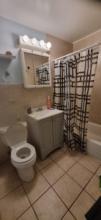 Bathroom - 1 Bedroom Apartment at 728 S Carpenter St #3R, Located Next to BSB and Carm's