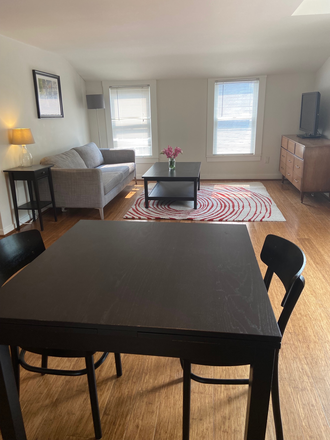 Front Room - Harvard Square, Bright, Modern, Furnished, Treetop Apt, All utilities incl!