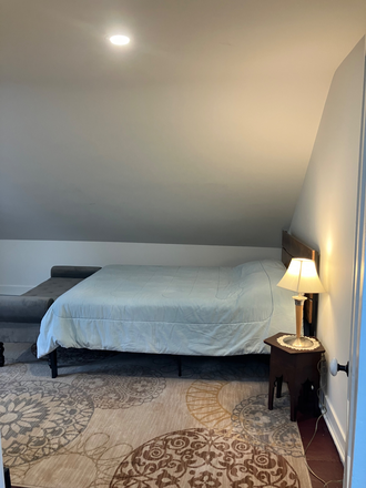 Bedroom - Newly renovated studio near Brookline Village/hospitals all utilities included