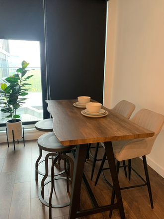 Dining Area - 1 Bedroom FULLY FURNISHED Boutique Condo All Utilities INCLUDED