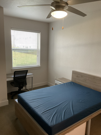 Bedroom - Park West 4x4 Large Apartment, 1 bedroom available (only female applications please)