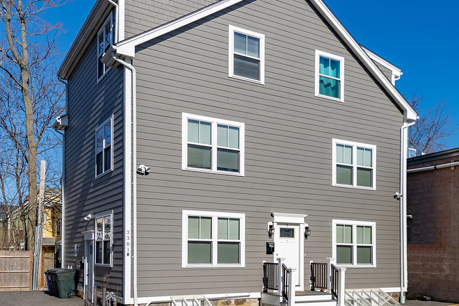 Exterior - Apartment is on 2nd Floor - Rare JP Sublet with Parking – 2BR/1BA – March 24 to August 31 Triplex