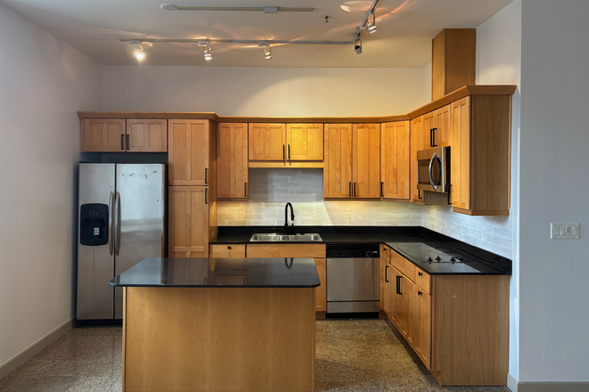 Kitchen - Two Bedroom Two full baths with IN UNIT Laundry and garage parking Apartments