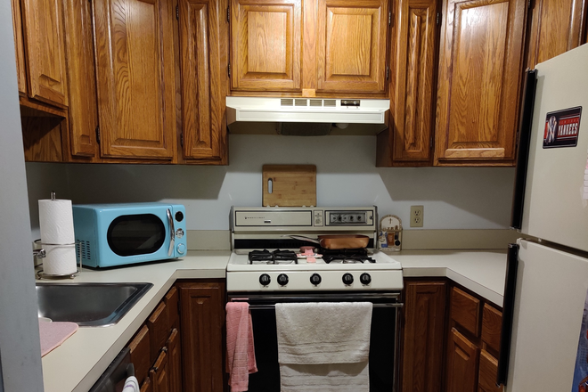Two-person kitchen - Myrtle Street on top of the Hill