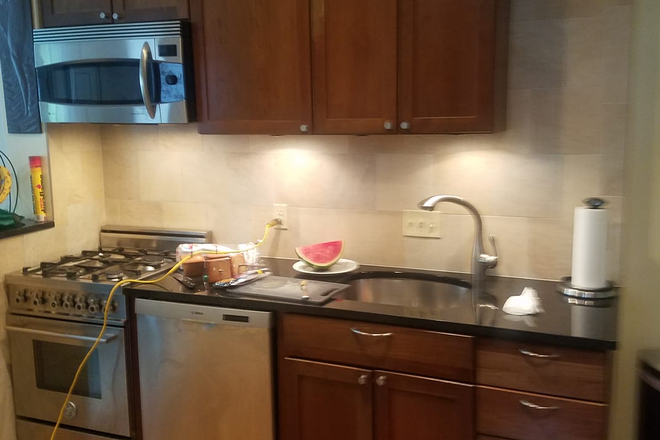 Renovated kitchen to share. - Pat's house