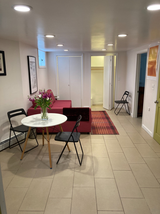 Living area w/ large closet space - Beautifully renovated space in quiet Hope Street home