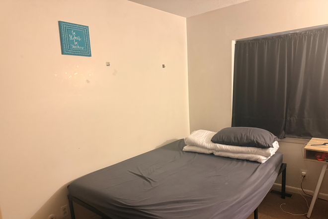 Bedroom - Sublease: 1BR in a 3B2B near BC | Steps to T & Campus | Male Only