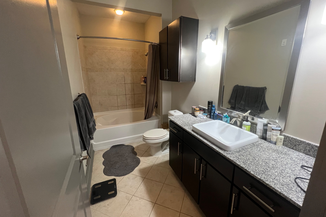 Bathroom - Trinity Commons luxury apartment 1B1B walkable to campus