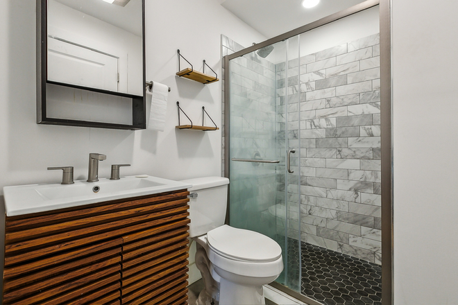 Bathroom 2 - Newly Renovated 2-Bed / 2-Bath House One Block from Freret St!