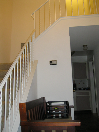 Entrance foyer up to bedrooms - Furnished rooms in Fully Furnished Townhouse -- Walk to GMU