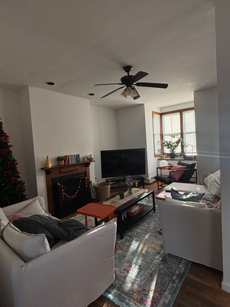 Living Room - Looking for a Sublet - 486 Mass Ave, Close to campus