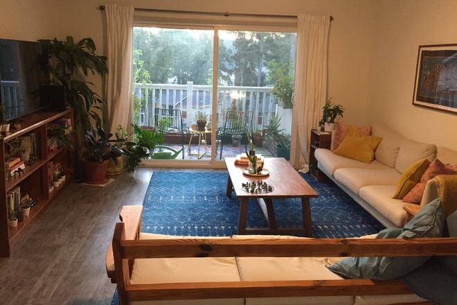 living room and balcony - 1 Available Bedroom in a 2 Bedroom/1 Bathroom Apartment