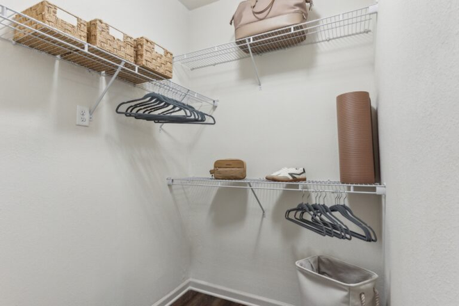 Closet in room - Rush Student Housing Apartments