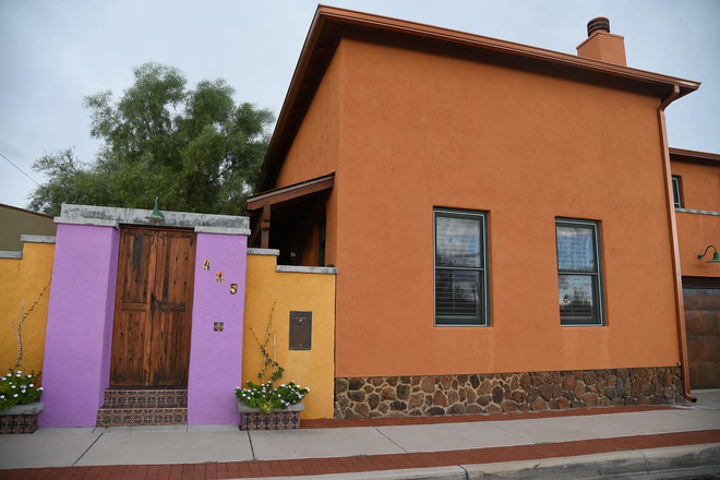 curb view - New Construction Home in Historic Presidio, walk to restaurants, bars and public transportation