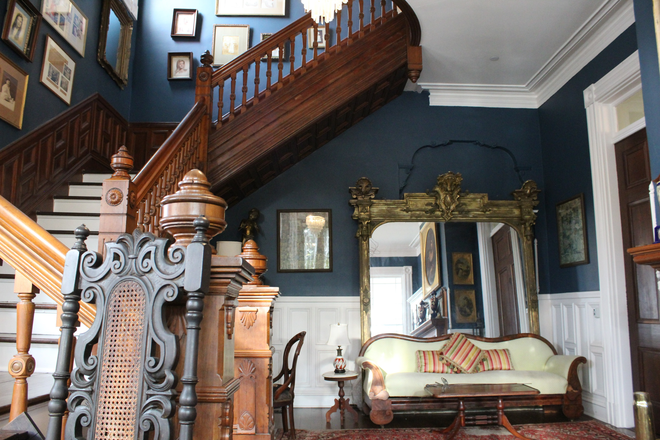 Entry Hall - Gorgeous Victorian Downtown Charleston Apartment 1600sqft