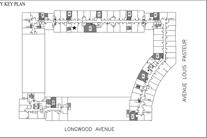 Property key plan - Vanderbilt Hall Single