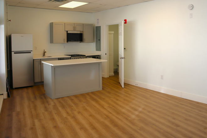 Kitchen -- Living Room View - Warehouse Unit A