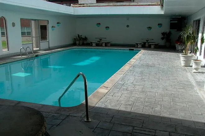Indoor Pool - Spanish Towers Apartments
