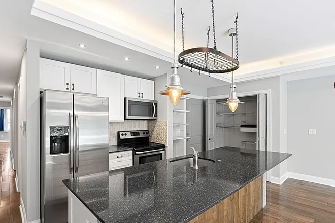 Kitchen living room area - Private Bed + Bath – Balcony & Bright Shared Space Condo