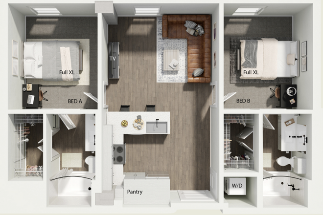 Floorplan - Otto Student Living (Northgate)