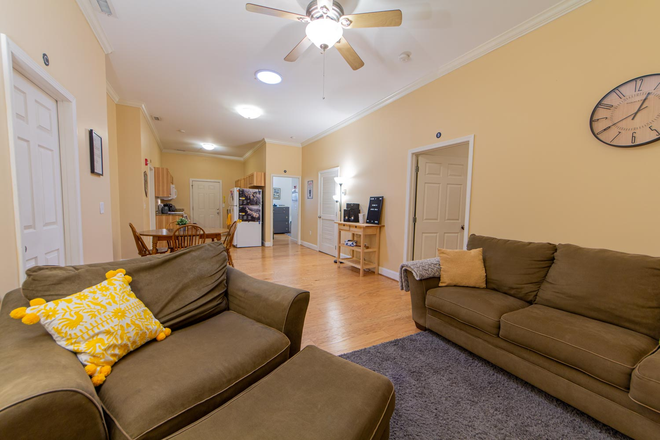 living room, no furniture provided - Boone Hall