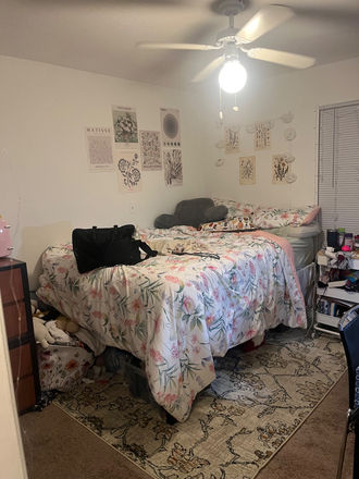 Full XL size bed (with mattress cover) - College Station