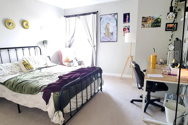 Bedroom *not reflective of current furniture) - Residence at Gallery Place Apartments