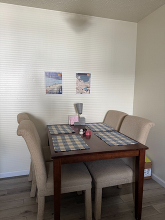 Dining Room - 1 bedroom and bathroom for summer sublet in a 3bed3bath girls perferably Apartments