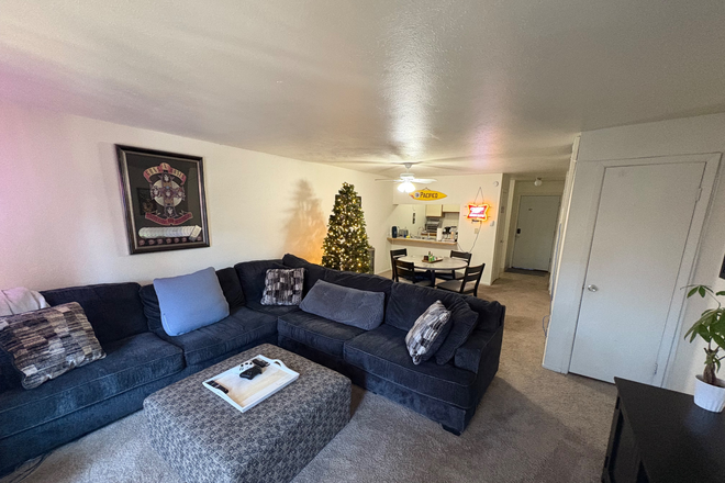 Living Room - Campus Townhouses