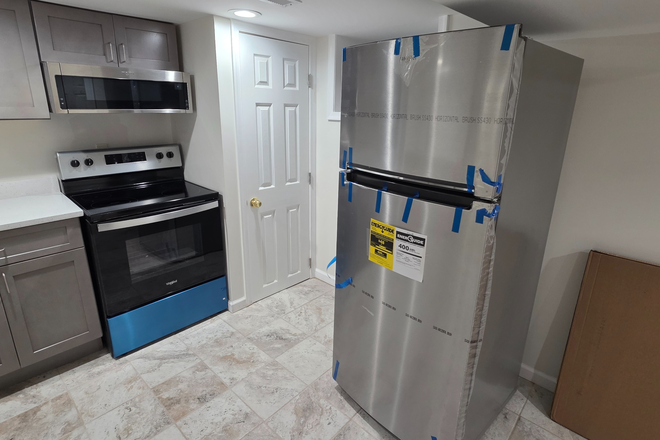 Brand new stainless steel appliances - All-Inclusive 1BR/1BA Basement Apartment | Private Entrance, In-Unit Laundry & Month Cleaning