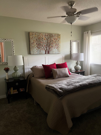 Both Bedrooms are same size - Home for Rent in east side of Iowa City, close to Rochester and Scott Blvd