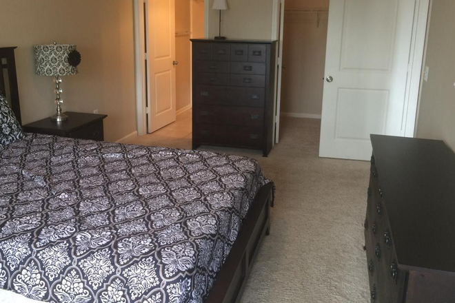 Bedroom 1 - Riverstone Condos - Fully Furnished 2 Bedroom On First Floor Front - Available Beginning August 2026