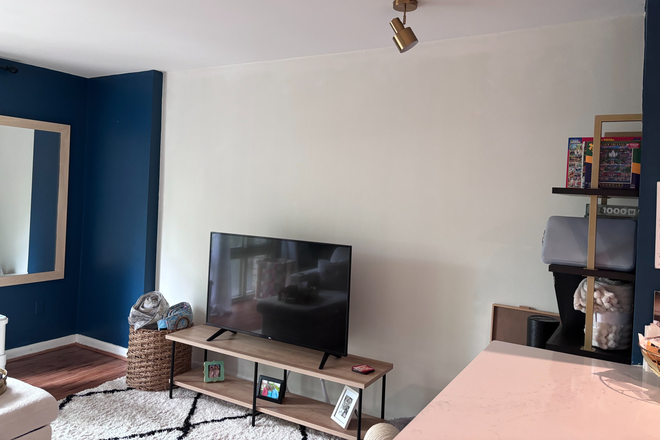 Living room - Fully Furnished 1 Bedroom in the Heart of Foggy Bottom! Apartments