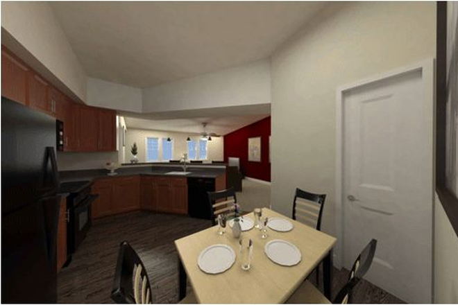 Dining area looking at kitchen - Cascades Pointe