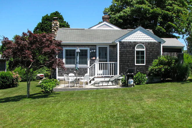 Back of House - Available for a group of 2! 2 Bedroom available in Sand Hill Cove area! House