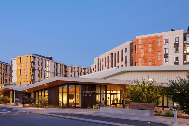 Outside view of apartment - Verano Place Housing