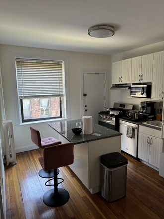 Kitchen - Furnished Single Close to Riverway T Stop (Lease term negotiable) Apartments