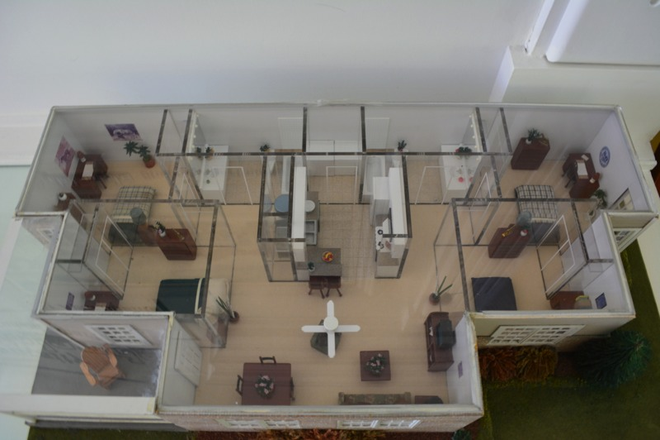 Apartment layout - University Highlands Apartments