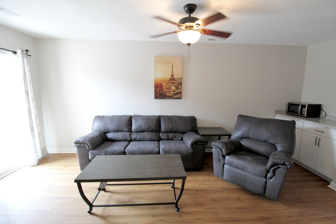 downstairs living room - 4 bed - 2 bath townhome -Near Starbucks and JMU!